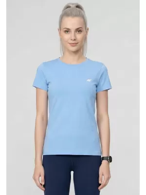 Funktions-T-Shirt für Damen 4F WAW25TFTSF1527 HELLBLAU