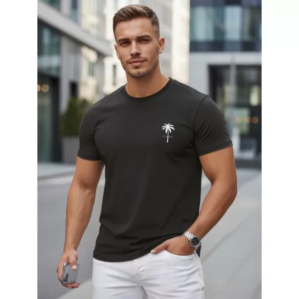  Herren-T-Shirt DSTREET NX5126R-BK SCHWARZ 