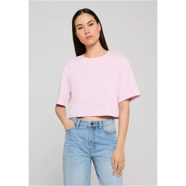  Damen-T-Shirt URBAN CLASSICS TB8288 ERRÖTETE ROSE 