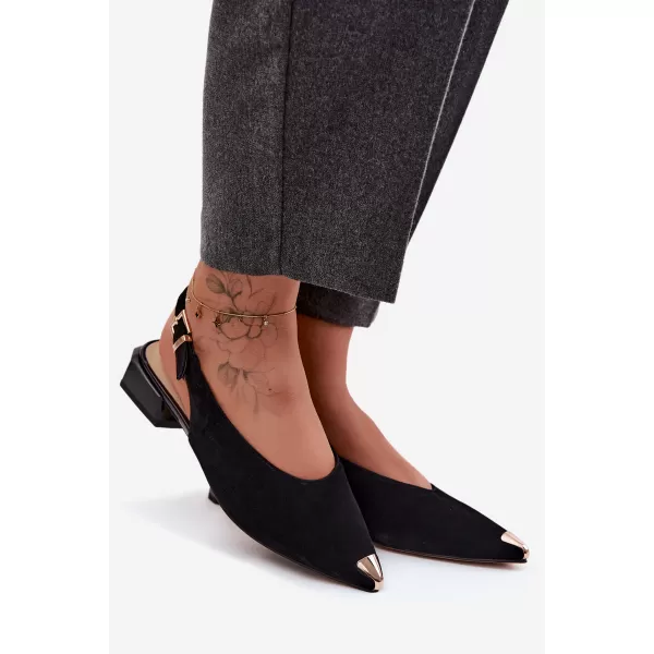  Damensandalen D&A CR61-3050 SCHWARZ 