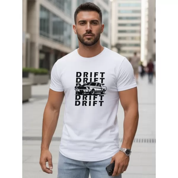  Herren-T-Shirt DSTREET NX5081R WEIß 