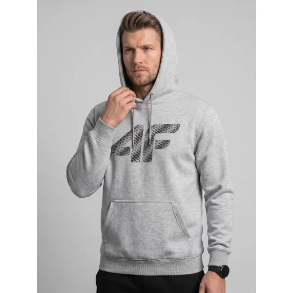 Herren-Sweatshirt 4F WMM00TSWSM2548 KALTE HELLGRAUE MELANGE 