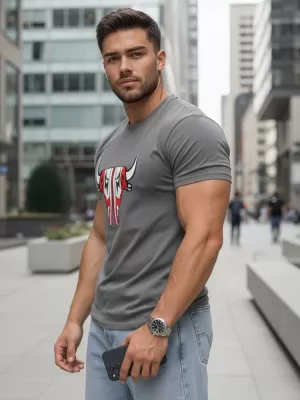 Herren-T-Shirt DSTREET RX4931 DUNKELGRAU