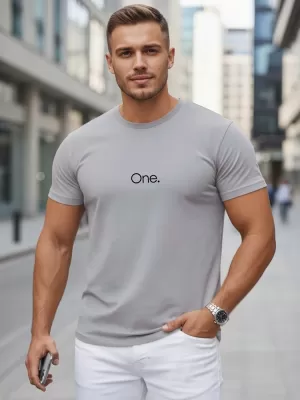 Herren-T-Shirt DSTREET NX5125R-SL HELLGRAU