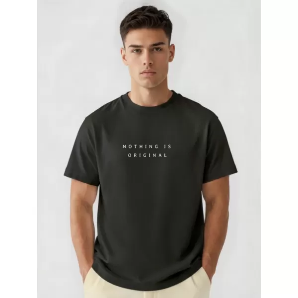  Herren-T-Shirt DSTREET NX4005R-BK-O SCHWARZ 