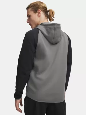 Herren-Sweatshirt UNDER ARMOUR UNSTOPPABLE FLC FZ HD EU 1389352-709 GRÜN