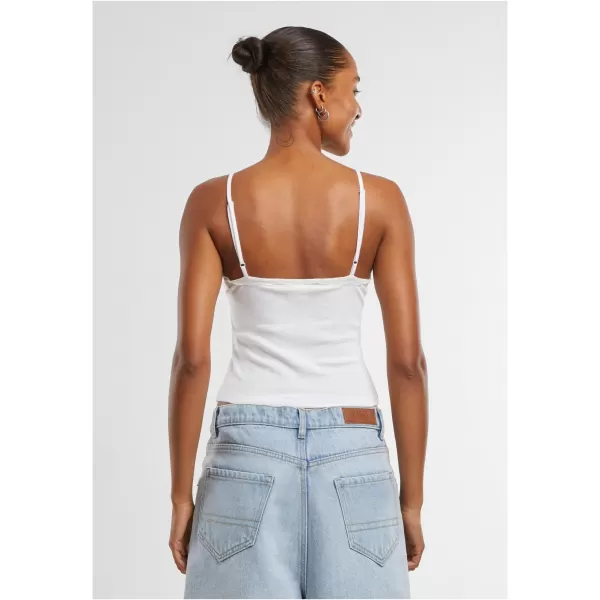  Damen-Tanktop URBAN CLASSICS TB7514A SCHWARZ/CREMEWEIß 