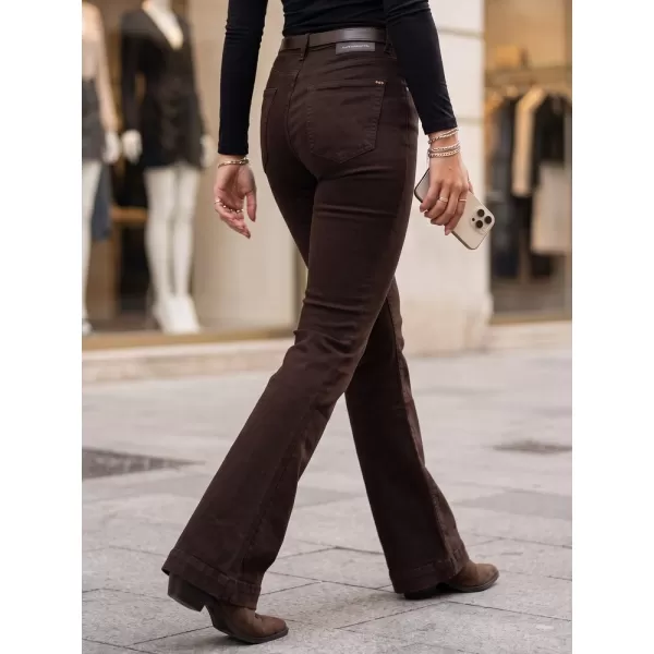  Damenhosen DSTREET UY3135 BRAUN 