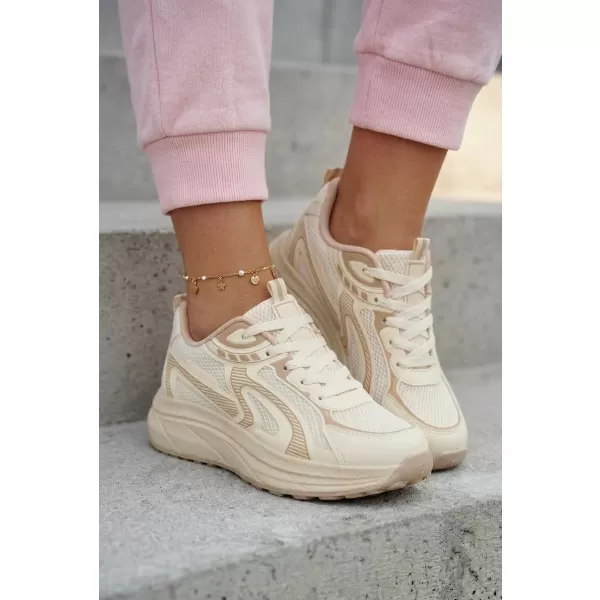  Damen-Sneaker BIG STAR SHOES TT274326 BEIGE 