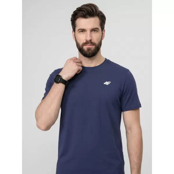  Funktions-T-Shirt für Herren 4F WAW25TFTSM1526 DENIM 