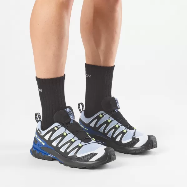  Herrenschuhe SALOMON XA PRO 3D V9 GORE-TEX STORM L45486500 SCHWARZ/BRUNNERA-BLAU/IM INTERNET SURFEN 
