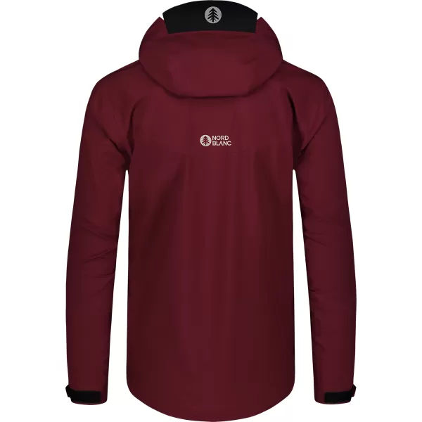  Wasserdichte Herrenjacke NORDBLANC FORTRESS NBSJM8312 BURGUND 