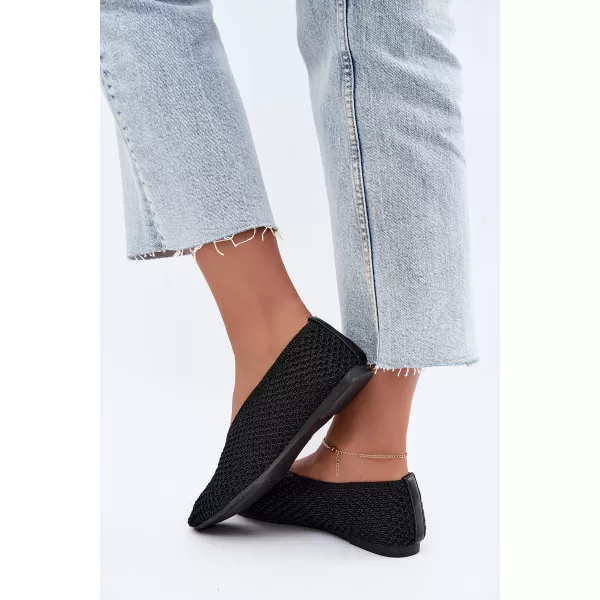  Ballerinas für Damen BOTO CH956 SCHWARZ 