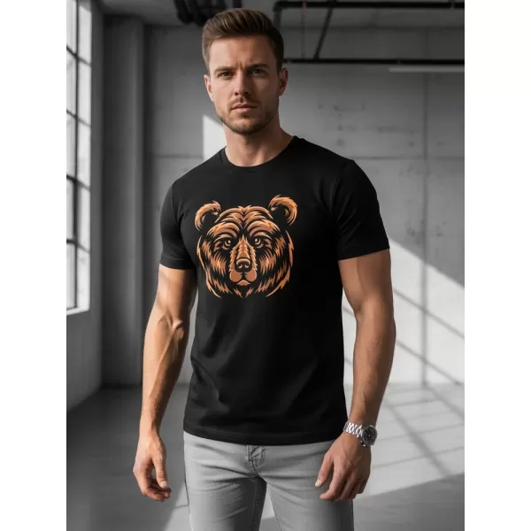  Herren-T-Shirt DSTREET NX043R SCHWARZ 