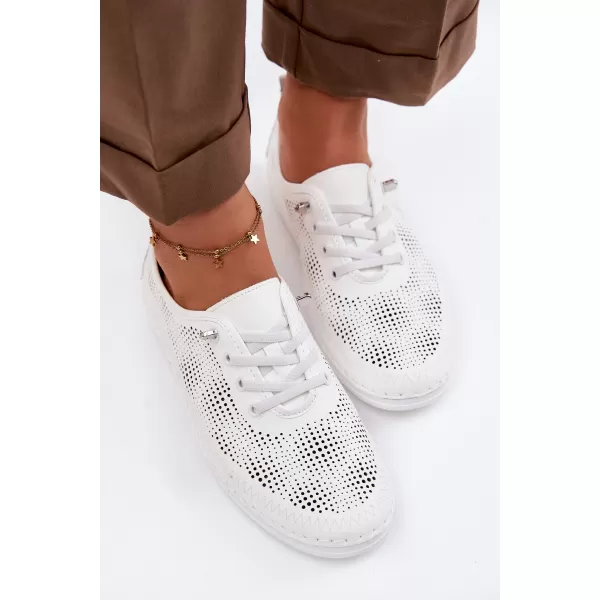  Damen-Sneaker S.BARSKI LR61-7083 WEIß 