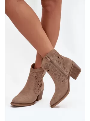 Damenschuhe BOTO 25BT02-9452 FANGO/BEIGE