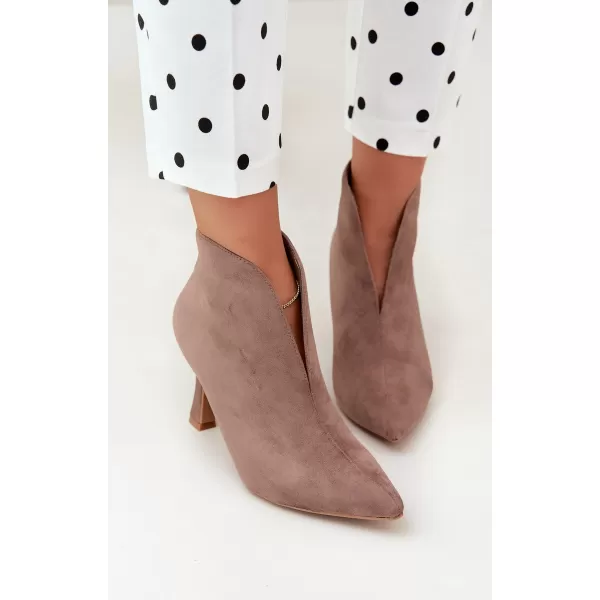  Damen-Stiefeletten BOTO 6470 BRAUN 