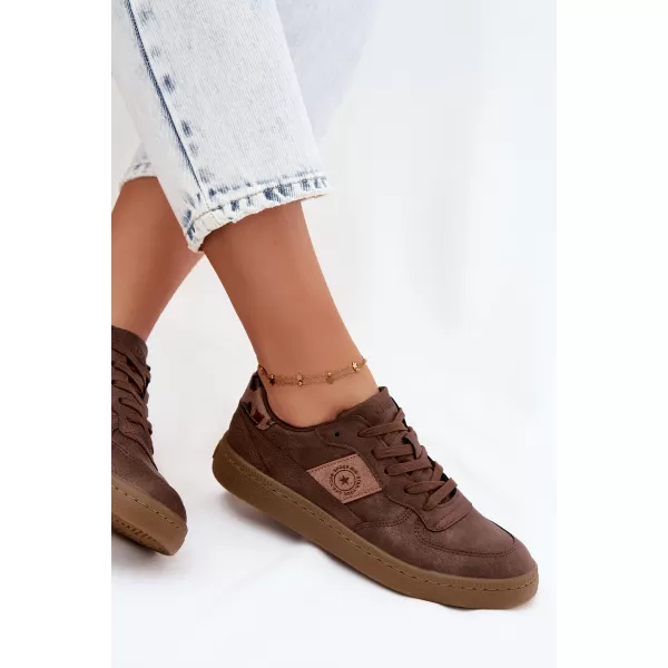  Damen-Sneaker BIG STAR SHOES UU274017 BRAUN/BEIGE 