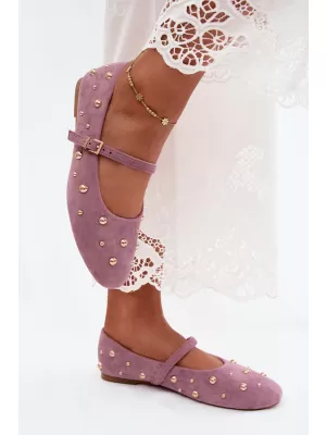 Ballerinas für Damen BOTO 4765 LILA