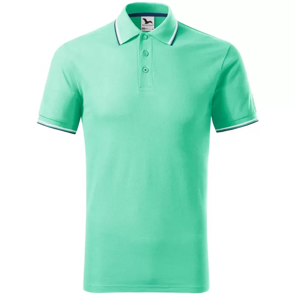  Herren-T-Shirt mit Kragen MALFINI FOCUS 232 MINZE 