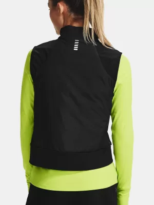 Damenweste UNDER ARMOUR CG REACTOR RUN STORM VEST 1355811-001 SCHWARZ