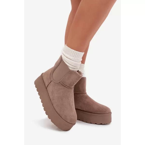  Schneemänner für Frauen BOTO 25BT26-9243 KHAKI 