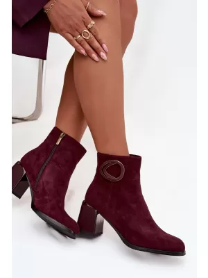 Damen-Stiefeletten ARTIKER 57C0016 BORDO