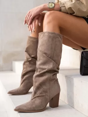 Damenschuhe DSTREET ZY1460 KHAKI