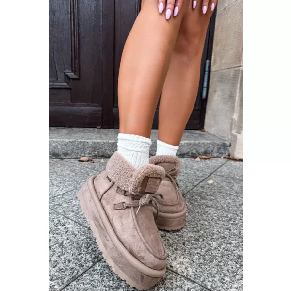  Schneemänner für Frauen BIG STAR SHOES UU274215 BEIGE 