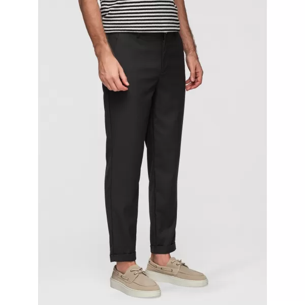  Chino-Hose für Herren OMBRE P1525 SCHWARZ 