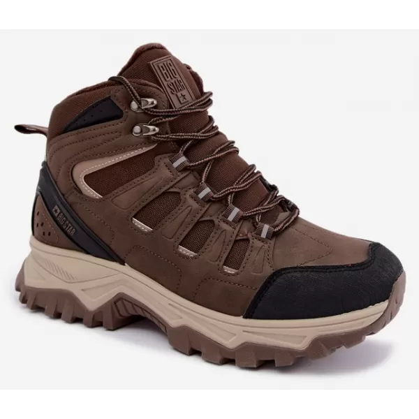  Herrenschuhe BIG STAR SHOES UU174316 BRAUNE/BEIGE SCHATTEN 