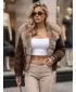 Damenjacke DSTREET TY5839 BRAUN