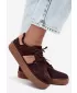 Damen-Sneaker BIG STAR SHOES UU274770 BRAUNE/BEIGE SCHATTEN