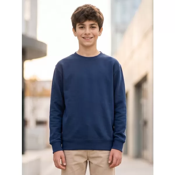  Kinder-Sweatshirt MALFINI CREW 427 MITTERNACHTSBLAU 