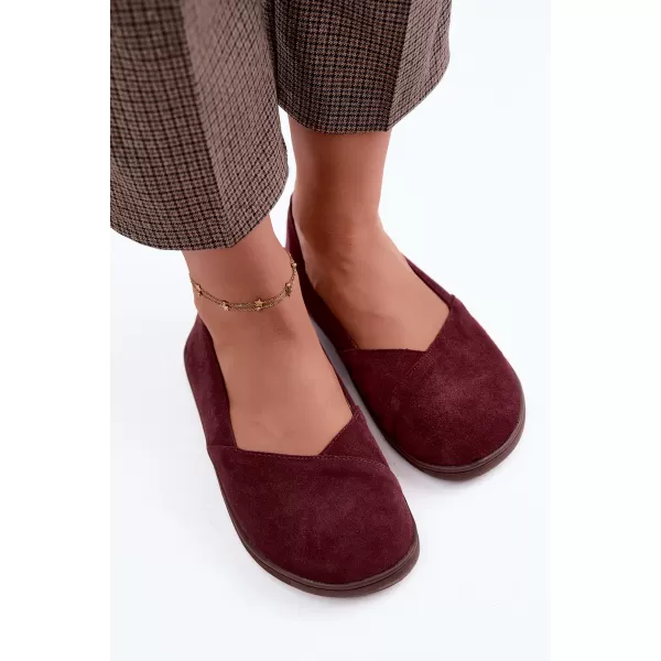  Ballerinas für Damen BOTO JH610P WEIN 