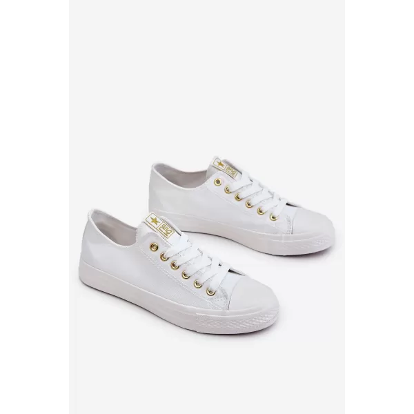  Damen-Sneaker EVENTO 9SP30-1141 WEIß/GOLD 