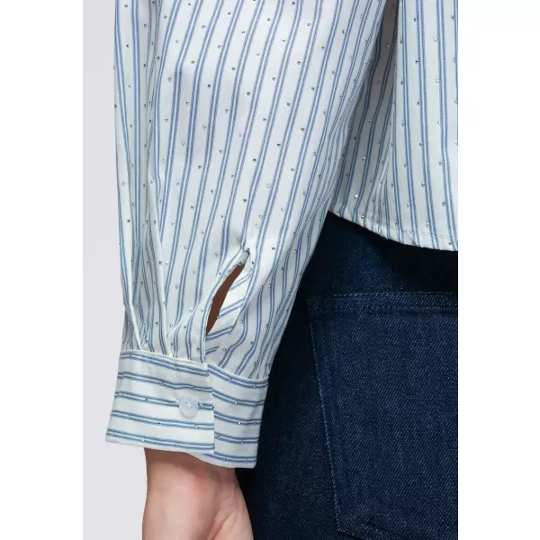  Damenhemd OMBRE OW-SH-E0069 BLAU 