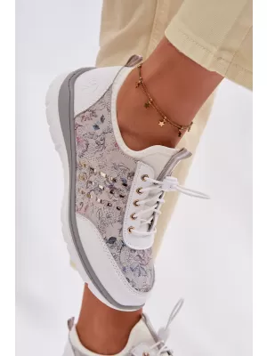 Damen-Sneaker D&A GR61-5990 WEIß