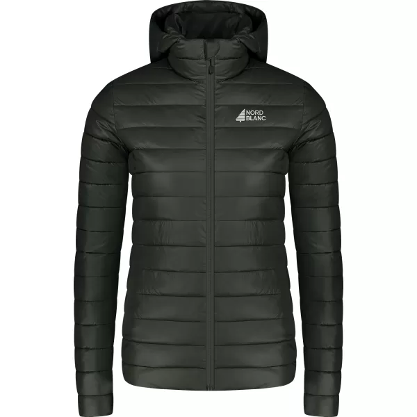  Steppjacke für Damen NORDBLANC NIMBUS WJL8395 DUNKELGRÜN 