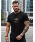Herren-T-Shirt DSTREET NX0091R SCHWARZ