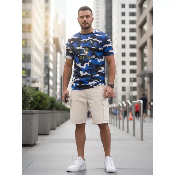  Herren-T-Shirt DSTREET NX2002R-BL-M BLAU 