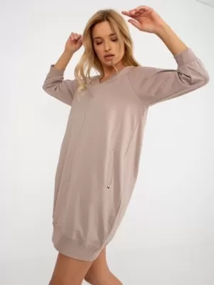 Kleid BASIC FEEL GOOD RV-SK-7203.35P DUNKELBEIGE