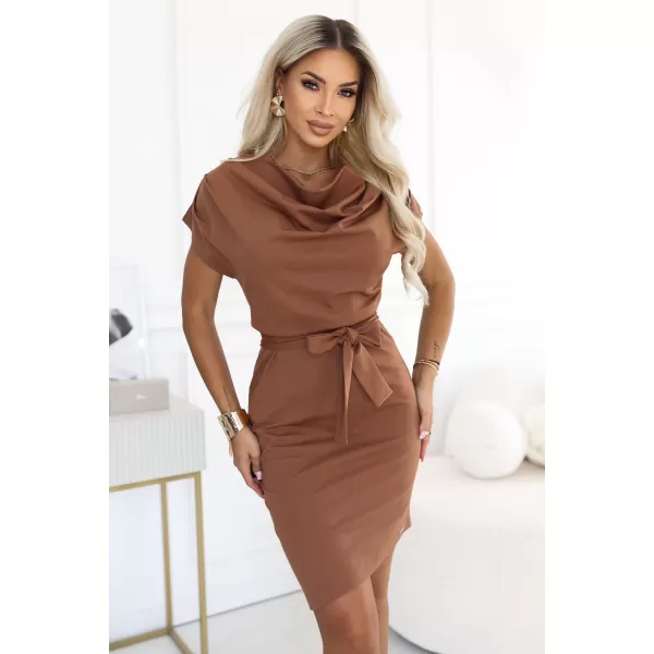  Kleid NUMOCO 240-13 SCHOKOLADENBRAUN 