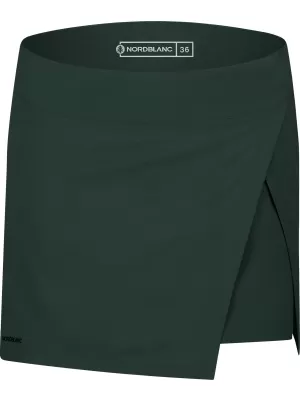 Kurzrock für Damen NORDBLANC LIGHTNESS NBSSL8356 DUNKELGRÜN