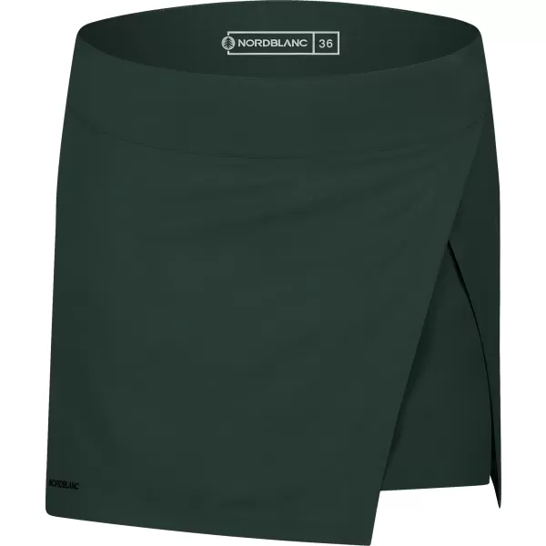  Kurzrock für Damen NORDBLANC LIGHTNESS NBSSL8356 DUNKELGRÜN 