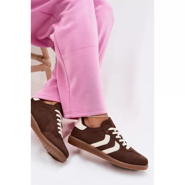  Damen-Sneaker EVENTO 26SP26-9720 SCHOKOLADE 