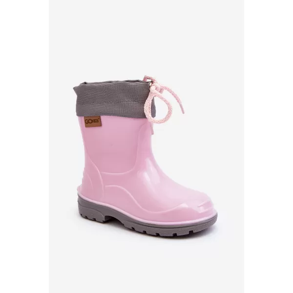  Gummistiefel für Kinder BOTO 951 PINK ROSA/GRAU 