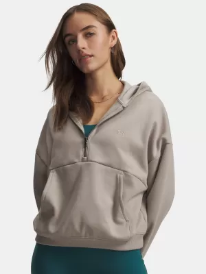 Damen-Sweatshirt UNDER ARMOUR ICON FLEECE HZ HOODIE 6012843-203 BRAUN