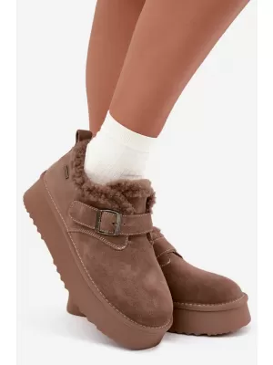Schneemänner für Frauen BIG STAR SHOES UU274318 BEIGE