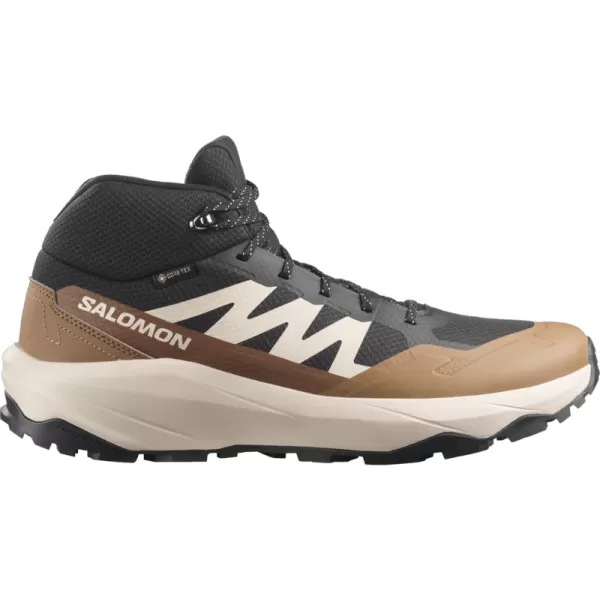  Herrenschuhe SALOMON OUTSCAPE MID GTX L45410800 SCHWARZ/REGENTAG/KOJOTENBRAUN 